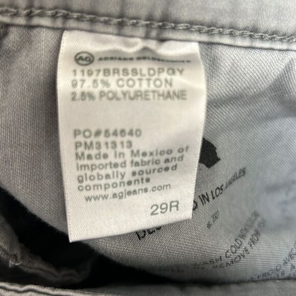 AG Jeans Wanderer Slim Shorts Sage size 29R NWT - Picture 11 of 13